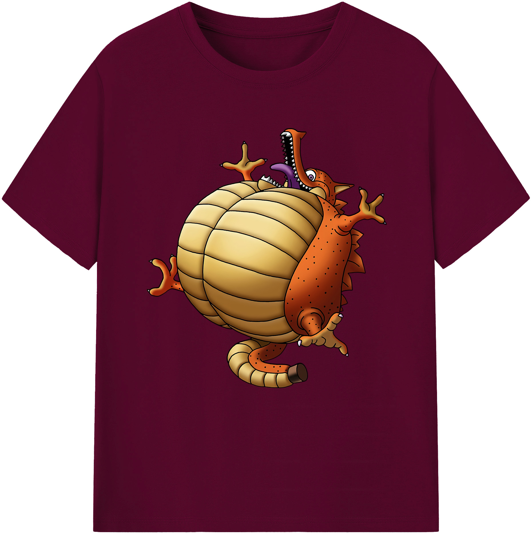 （画像用） ドラゴンクエスト Doragon Kuesuto Dragon Quest レディースカジュアルプリントTシャツ（綿100％）